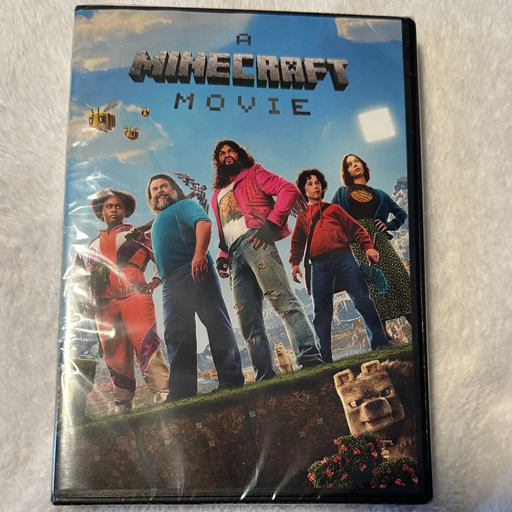 Minecraft DVD - Blue, Red, Pink Cover